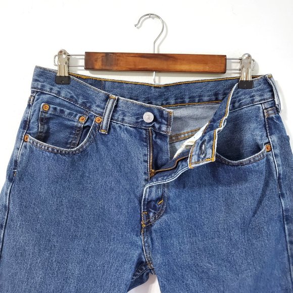 Levi's 505 30X30 Straight Leg Demin Levi Jeans - Picture 6 of 11